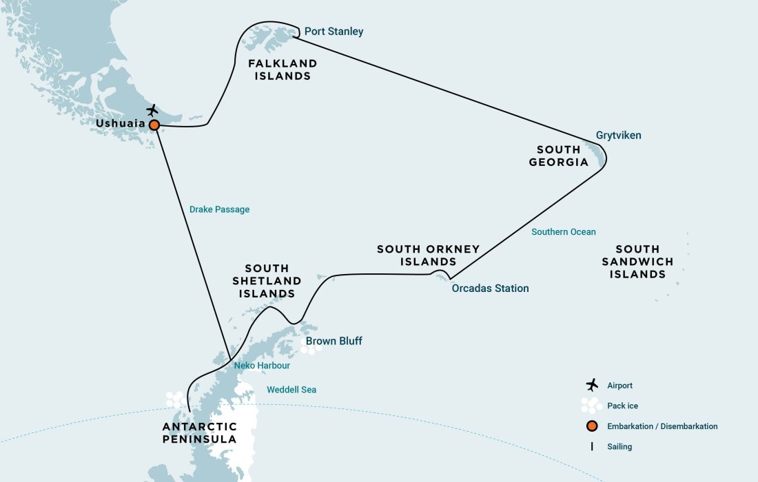 Voyage Map
