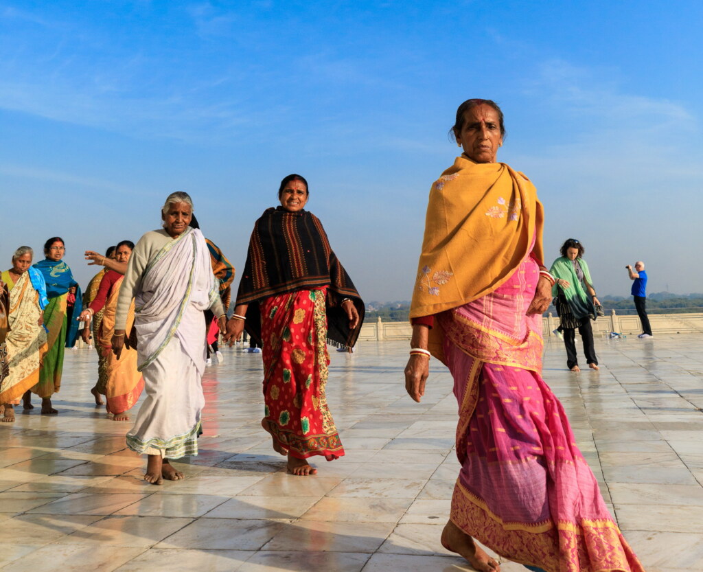 A photograph from an Art of Seeing Colors of India workshop