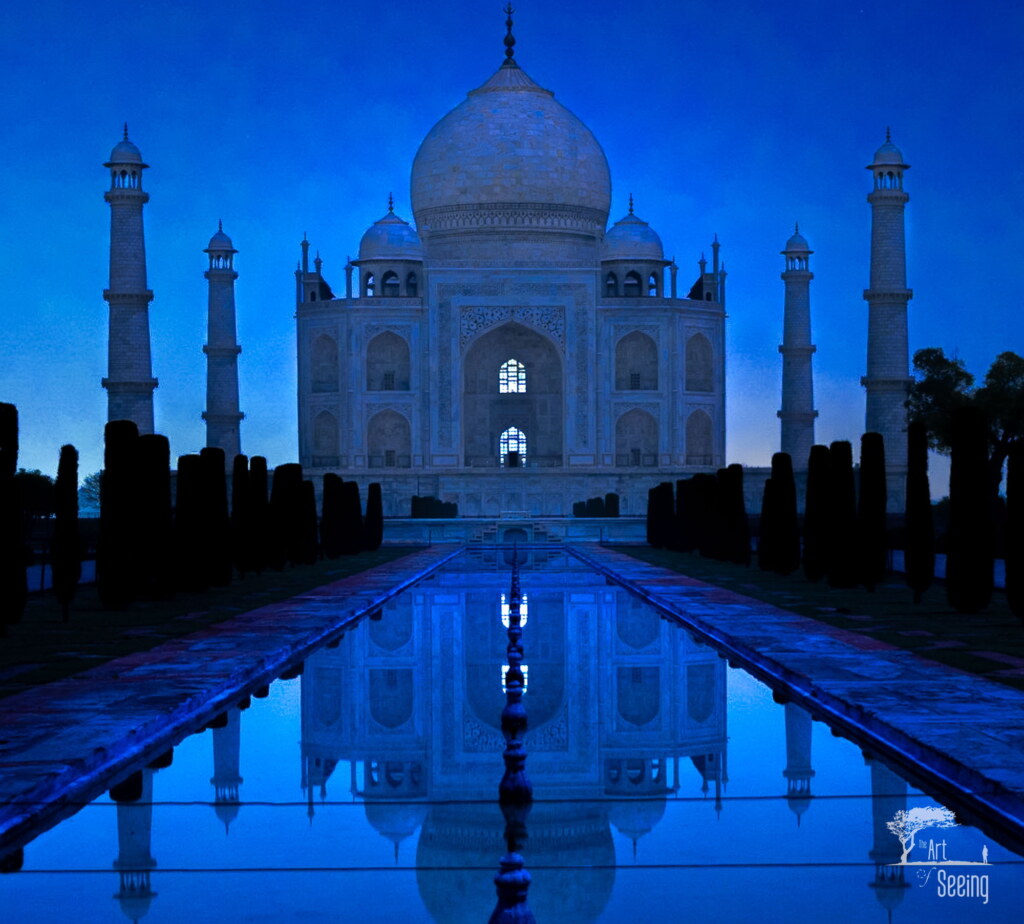 A photograph from an Art of Seeing Colors of India workshop