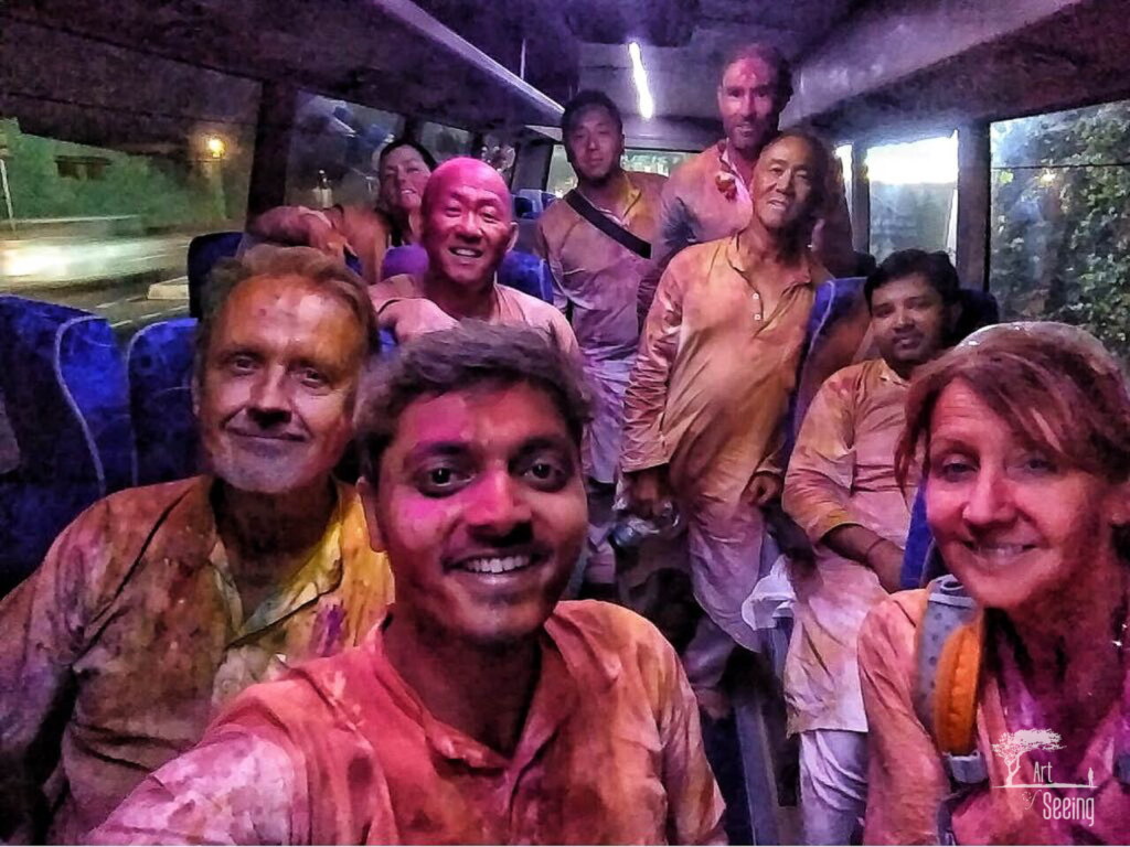 After Holi, a photograph from an Art of Seeing Colors of India workshop