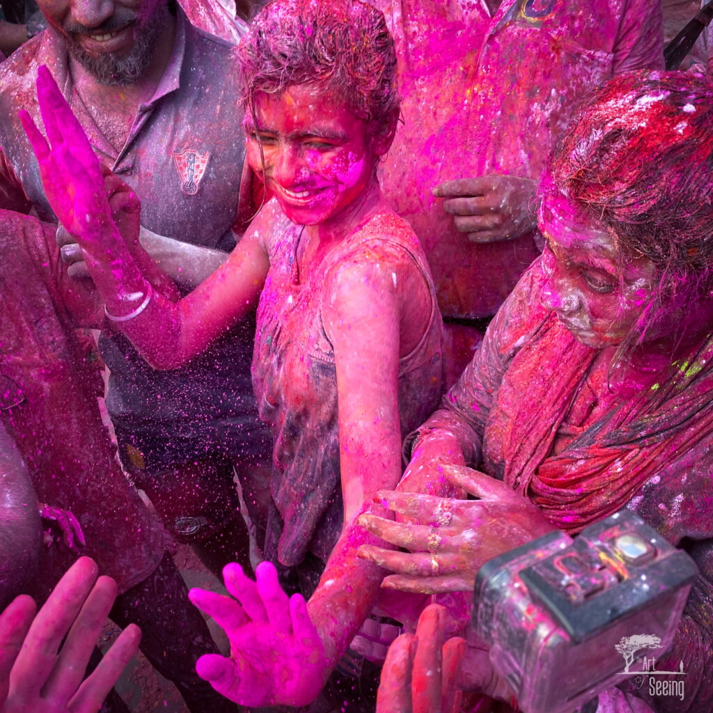A photograph from an Art of Seeing Colors of India workshop