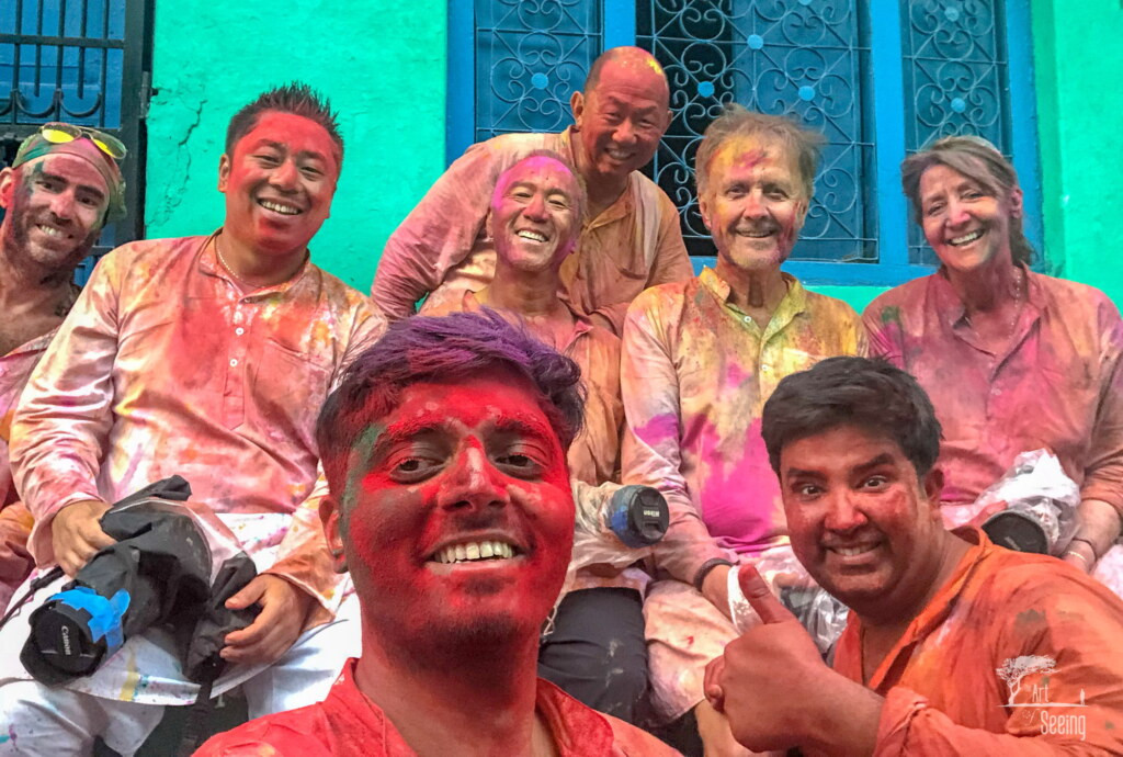 A photograph from an Art of Seeing Colors of India workshop