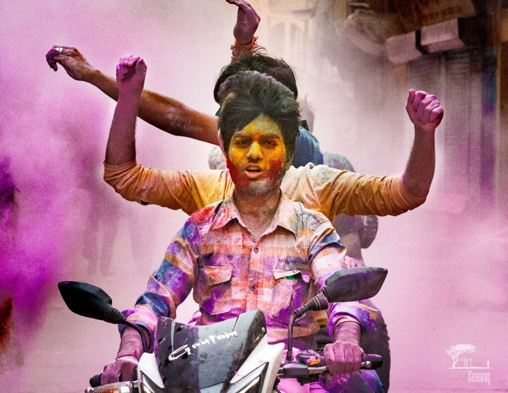 Shiva on Wheels, a photograph from an Art of Seeing Colors of India workshop