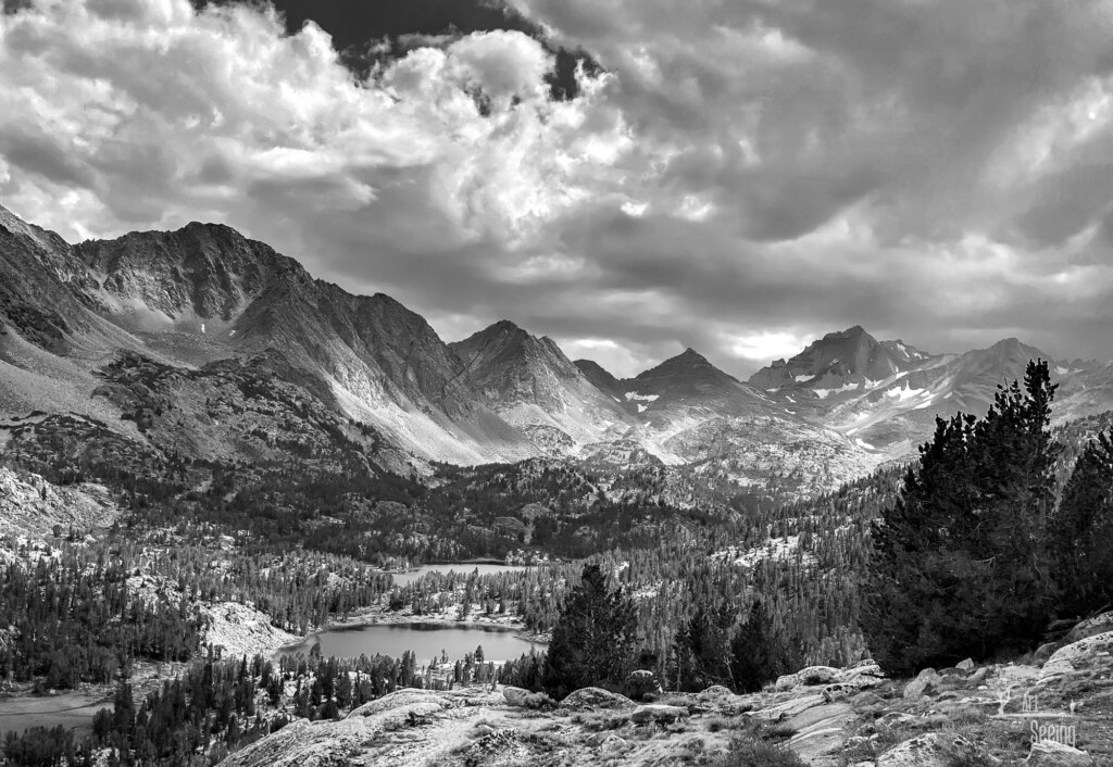 A photograph from an Art of Seeing High Sierra on Horseback Fall Colors workshop