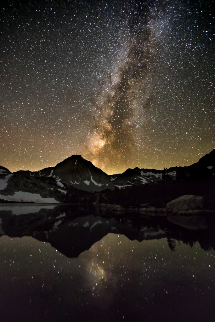 A photograph from an Art of Seeing High Sierra on Horseback workshop