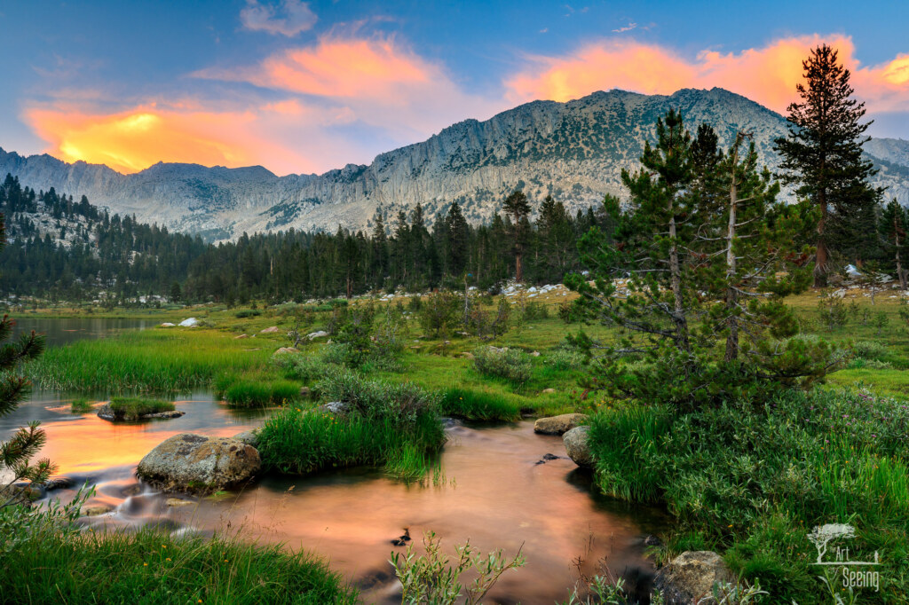 A landscape photograph by Ken Lee