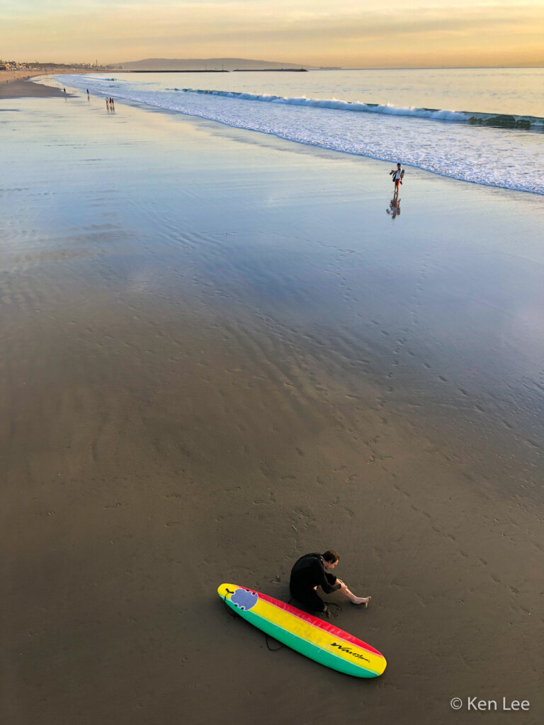 A photograph by Ken Lee made with a phone camera