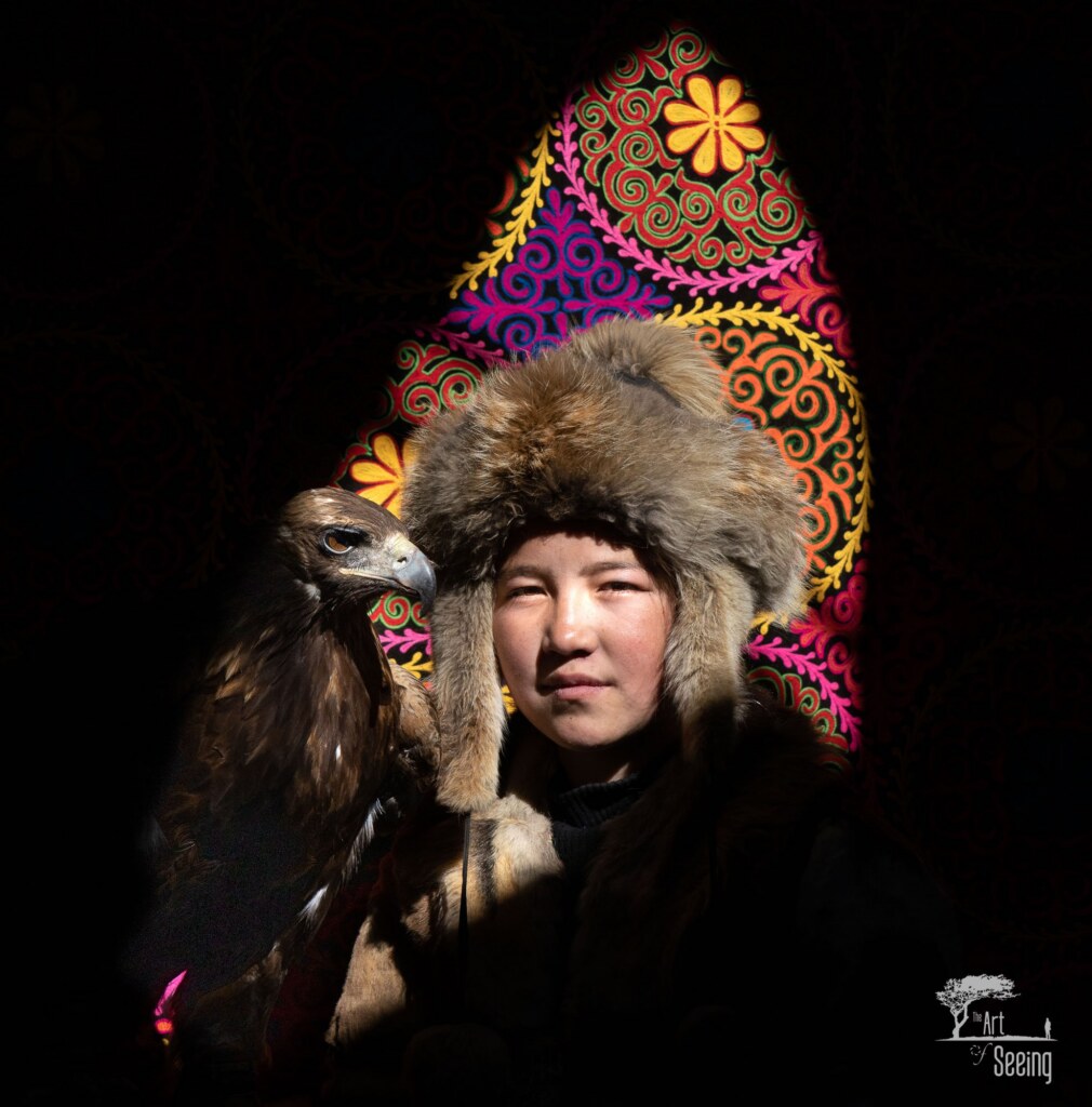 A photograph from the Art of Seeing Mongolia Golden Eagles & Gobi Desert adventures