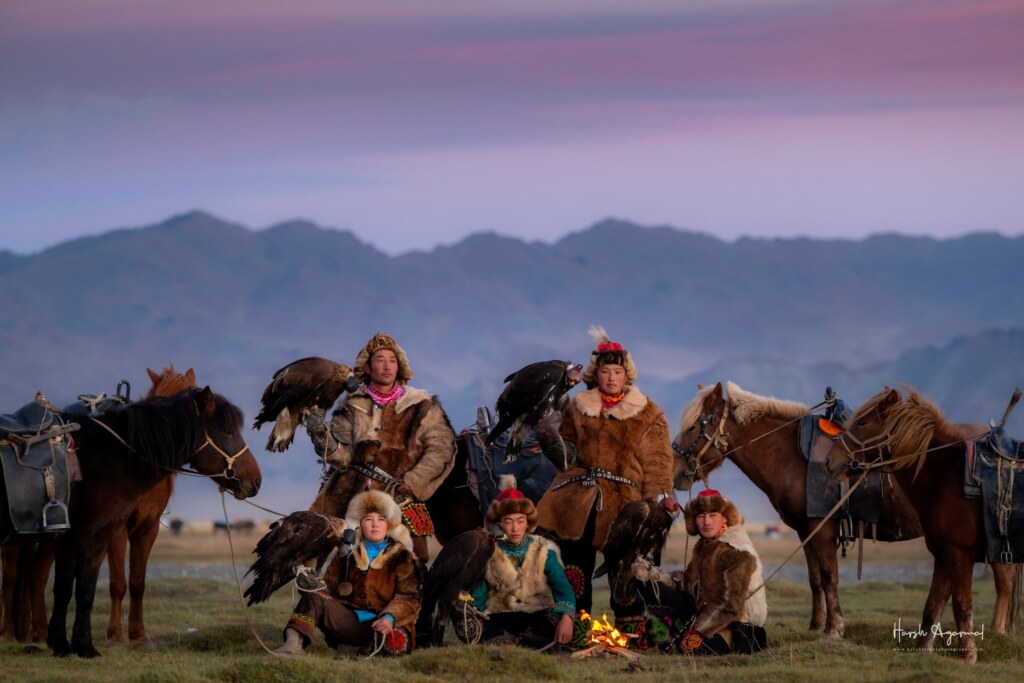 A photograph from the Art of Seeing Mongolia Golden Eagles & Gobi Desert adventures