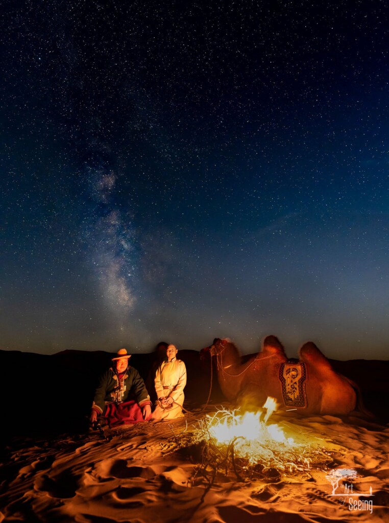 A photograph from the Art of Seeing Mongolia Golden Eagles & Gobi Desert adventures