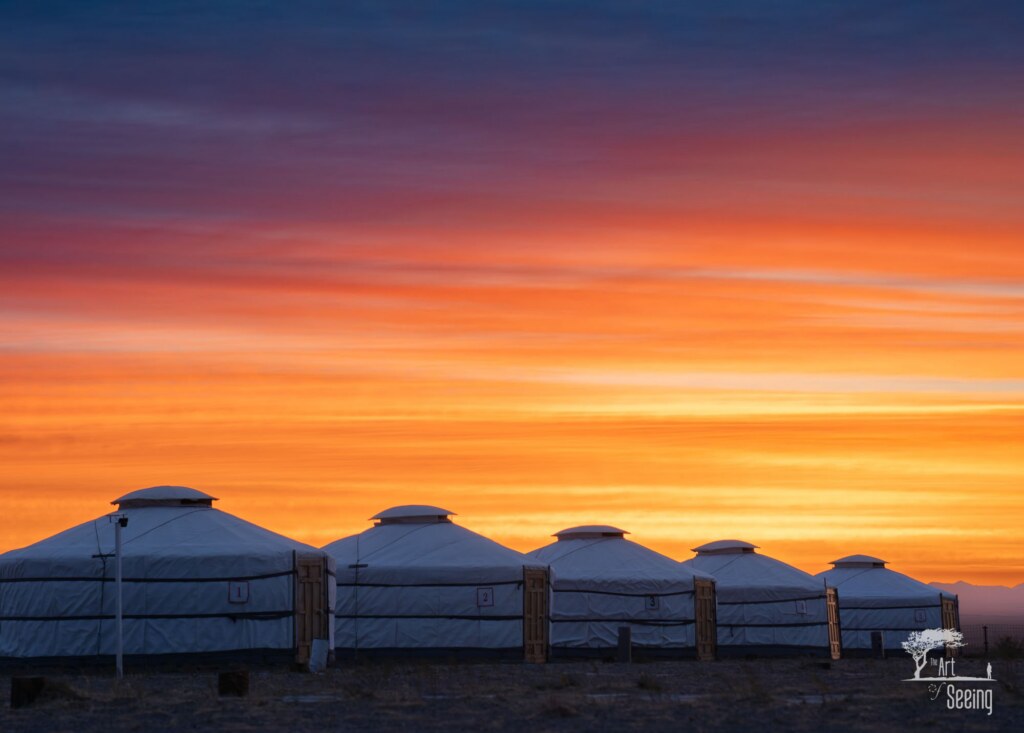 A photograph from the Art of Seeing Mongolia Golden Eagles & Gobi Desert adventures