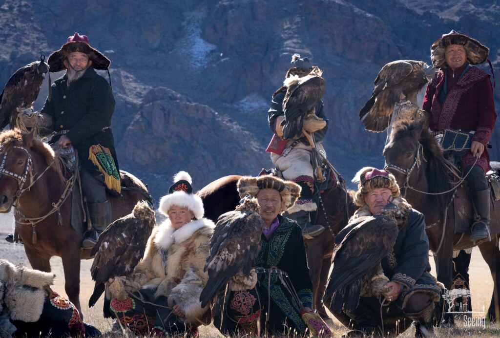 A photograph from the Art of Seeing Mongolia Golden Eagles & Gobi Desert adventures