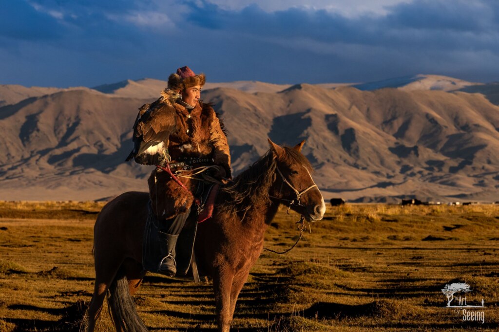 A photograph from the Art of Seeing Mongolia Golden Eagles & Gobi Desert adventures