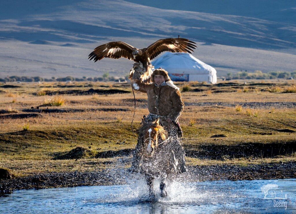 A photograph from the Art of Seeing Mongolia Golden Eagles & Gobi Desert adventures