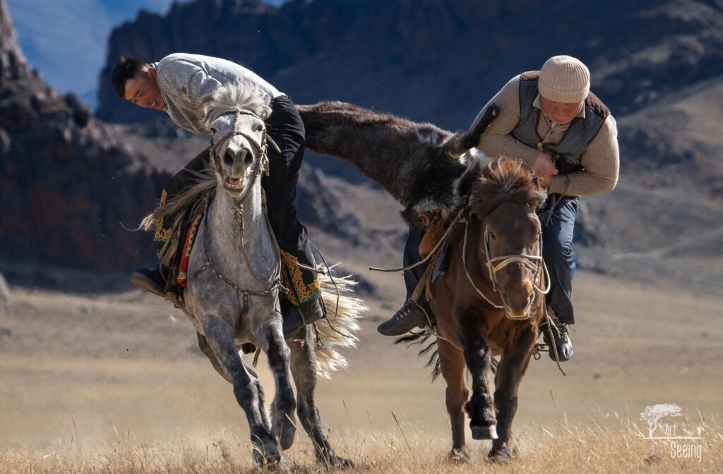 A photograph from the Art of Seeing Mongolia Golden Eagles & Gobi Desert adventures