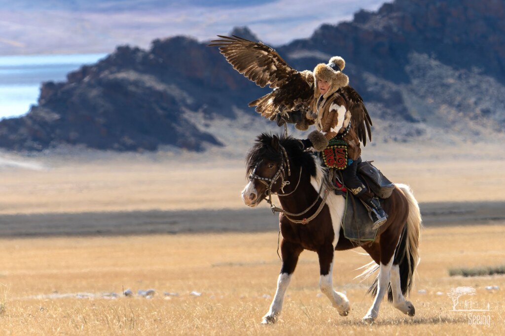 A photograph from the Art of Seeing Mongolia Golden Eagles & Gobi Desert adventures