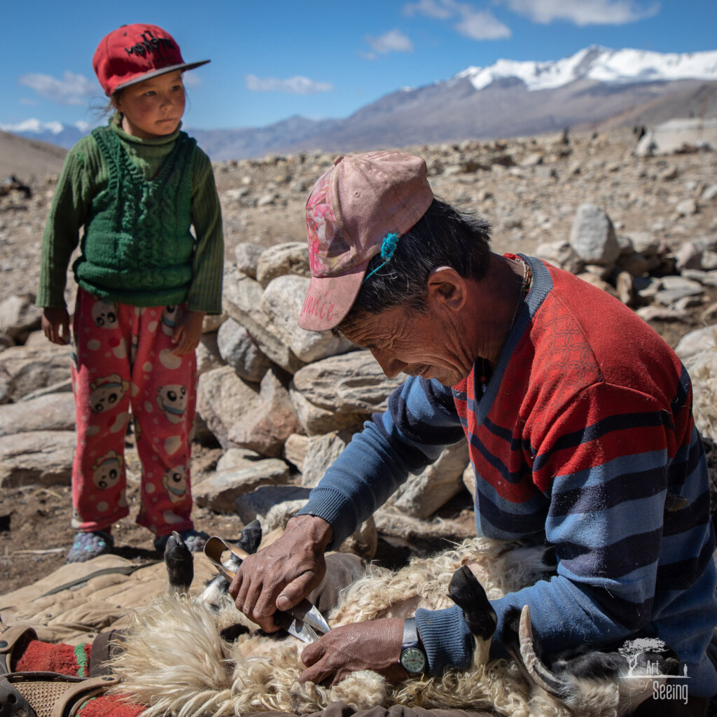 A photograph from the 2018 Art of Seeing Ladakh Scouting Mission