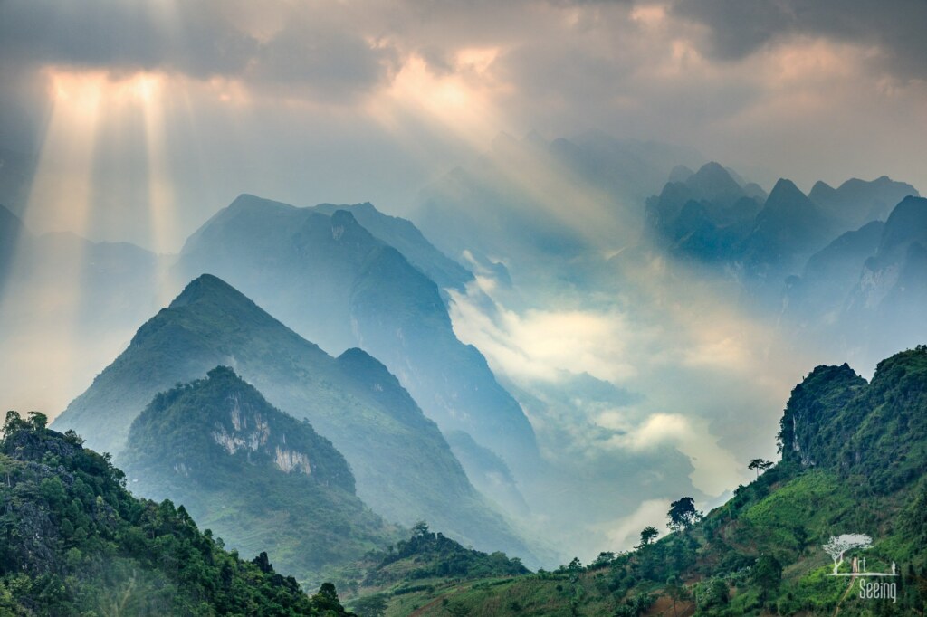 A photograph from an Art of Seeing Vietnam workshop or scouting mission