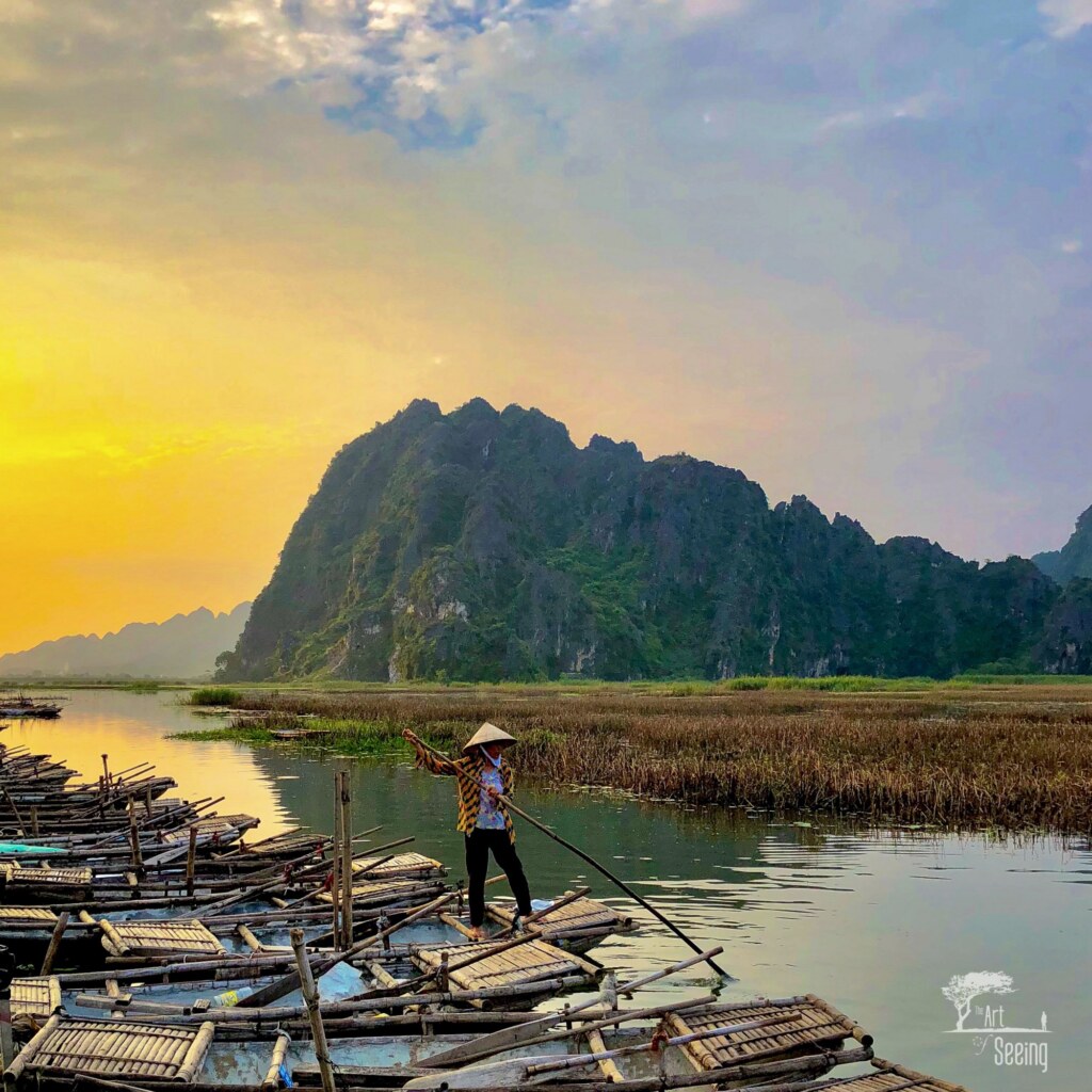 A photograph from an Art of Seeing Vietnam workshop or scouting mission