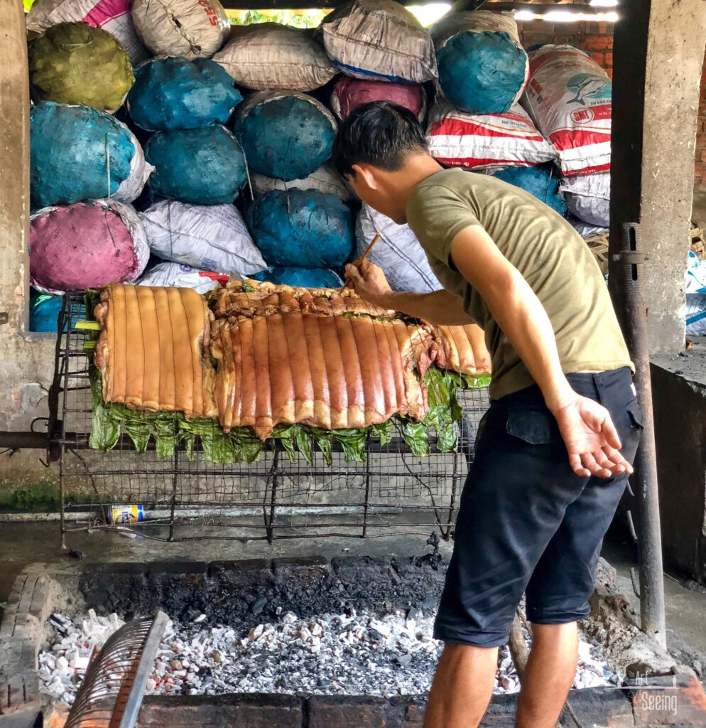 A photograph from an Art of Seeing Vietnam workshop or scouting mission